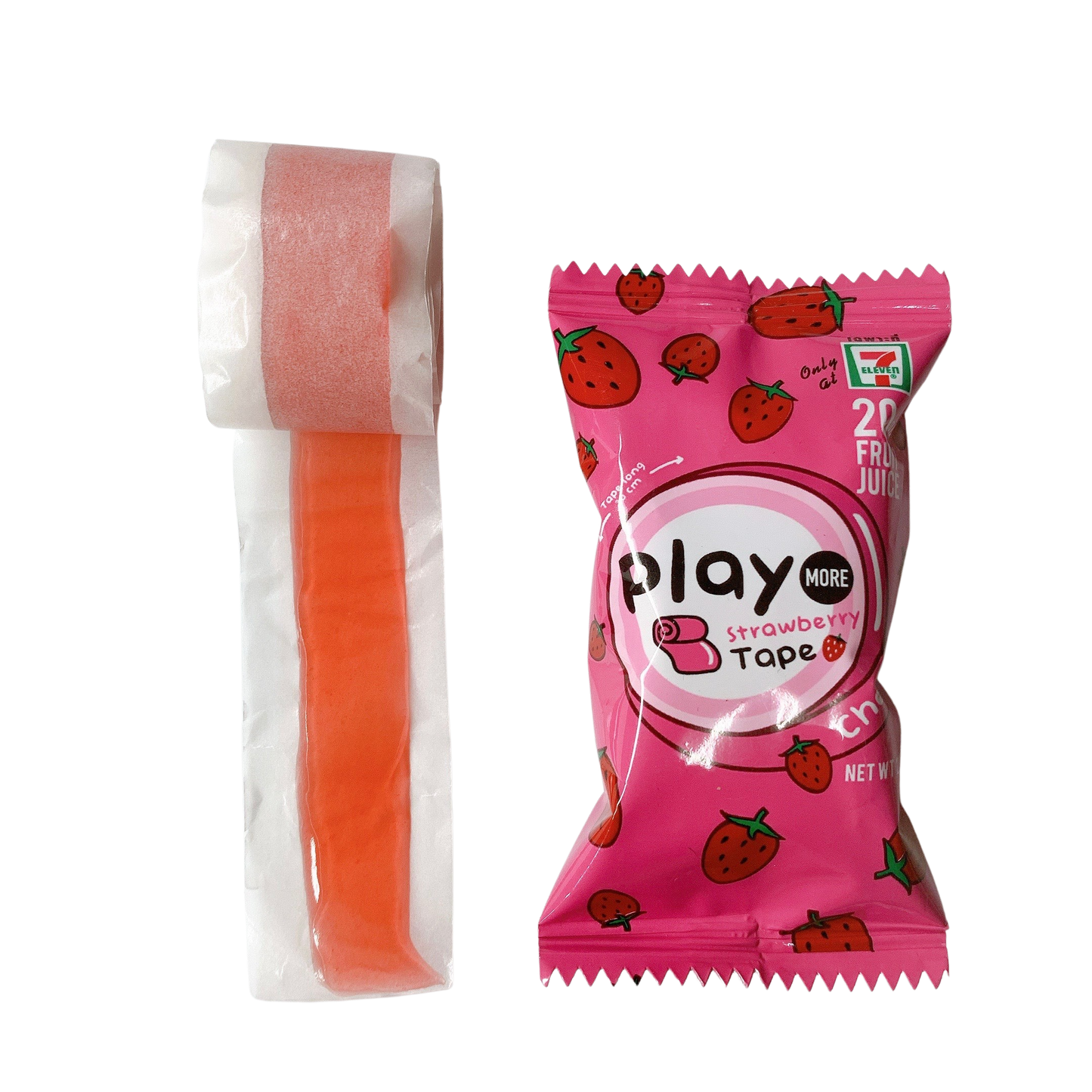 Play More - Strawberry Gummy Tape
